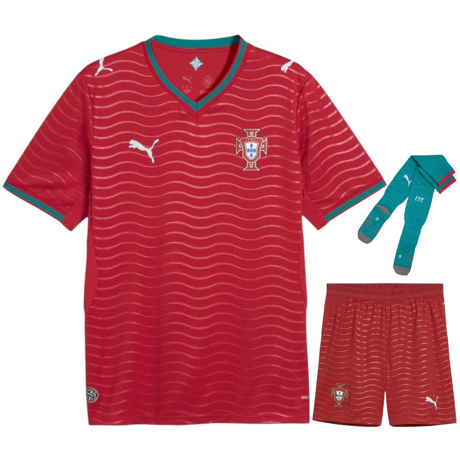 Ronaldo 7 Portugal Kids Home Kit 2026 2027 | Football Sport-League Threads